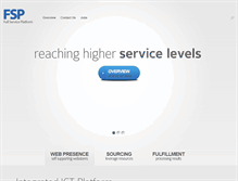 Tablet Screenshot of fullserviceplatform.com